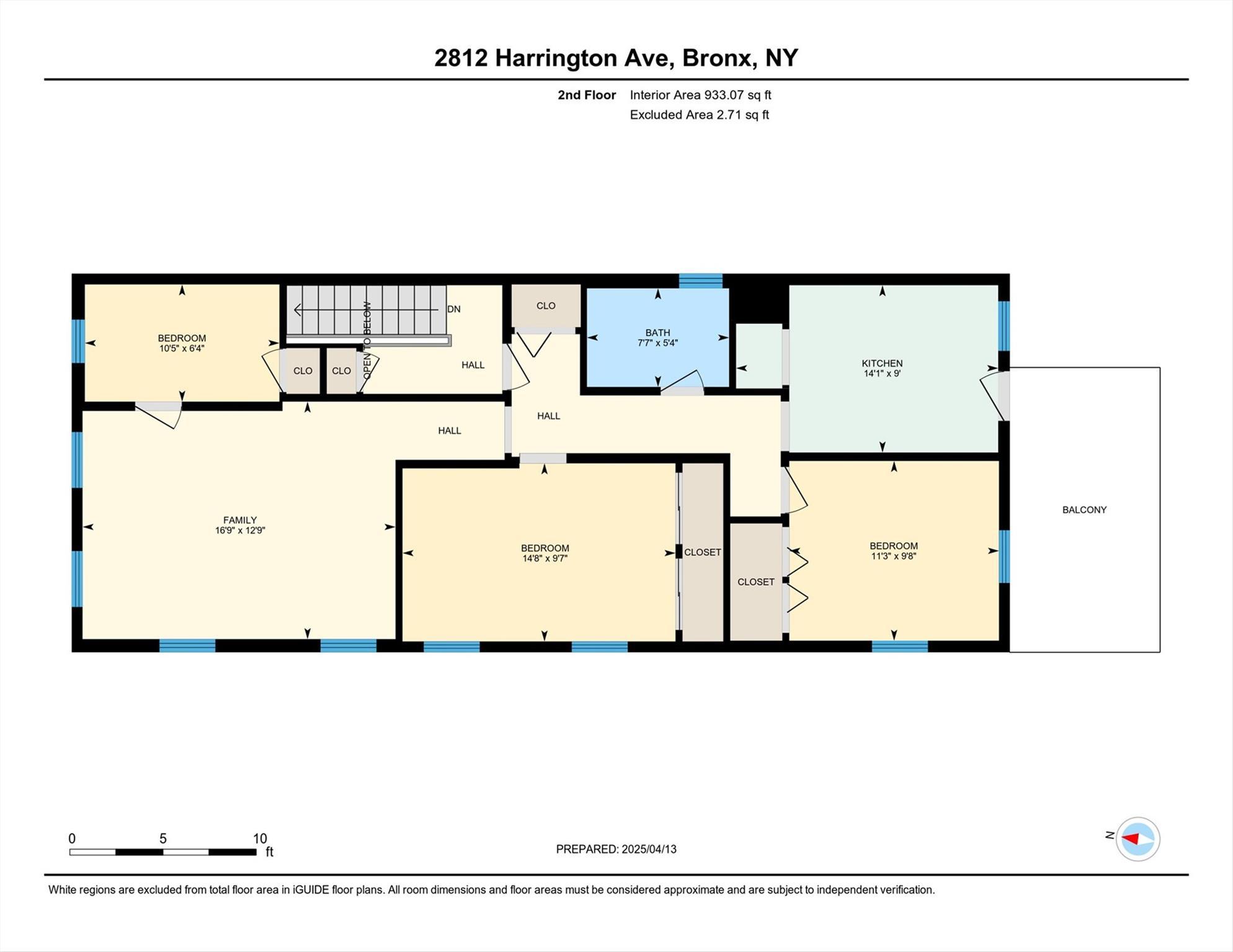 Single Family Harrington  Bronx, NY 10461, MLS-848641-46