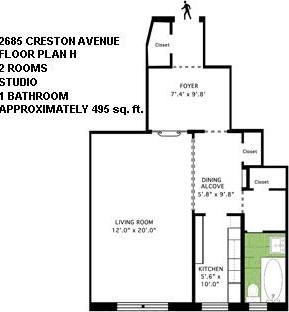 Coop Creston  Bronx, NY 10468, MLS-849739-9