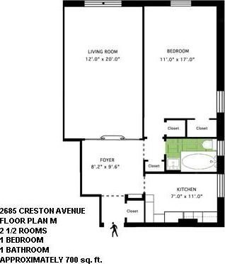 Coop Creston  Bronx, NY 10468, MLS-849741-7