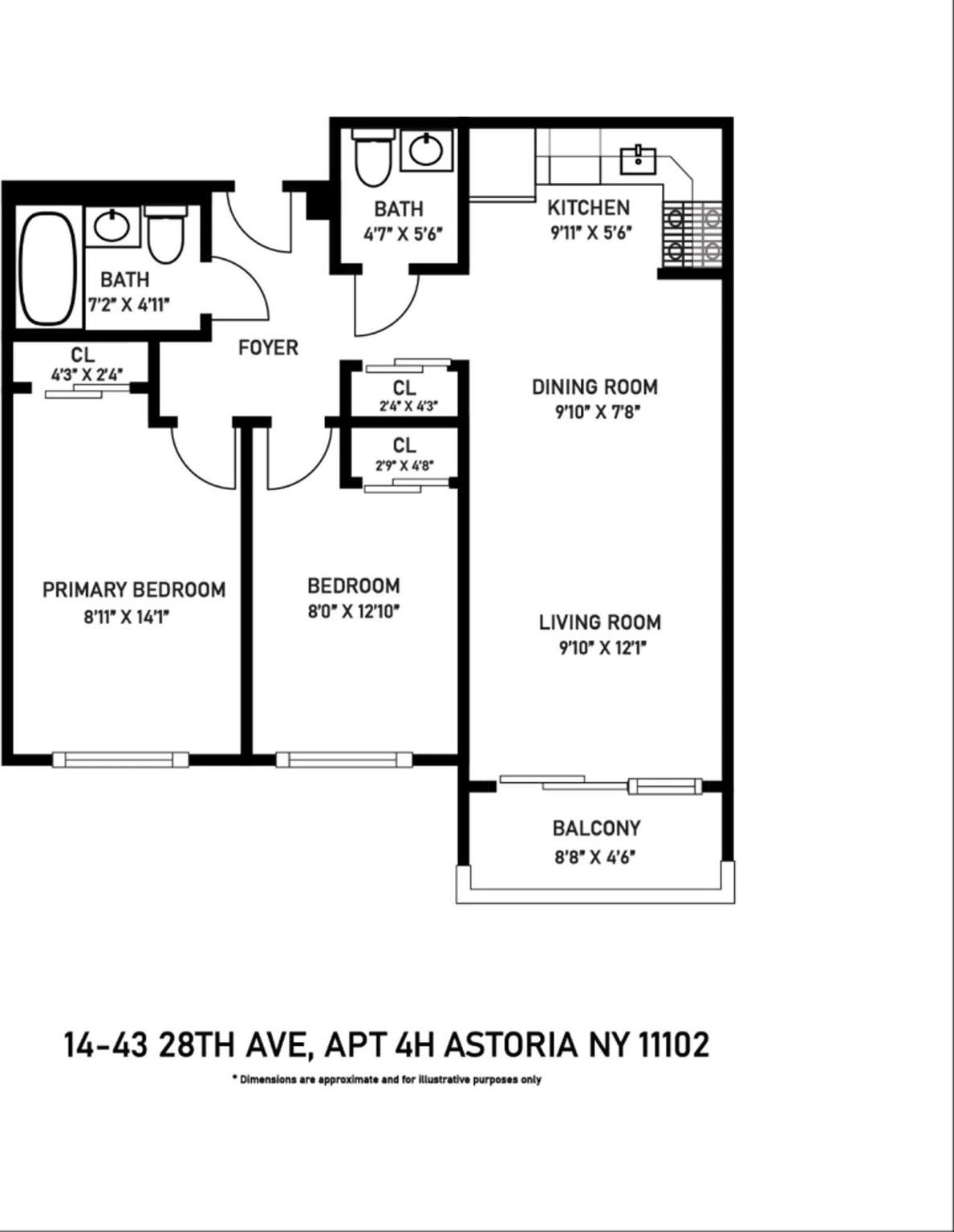 Condo 28th Avenue  Queens, NY 11102, MLS-849893-13