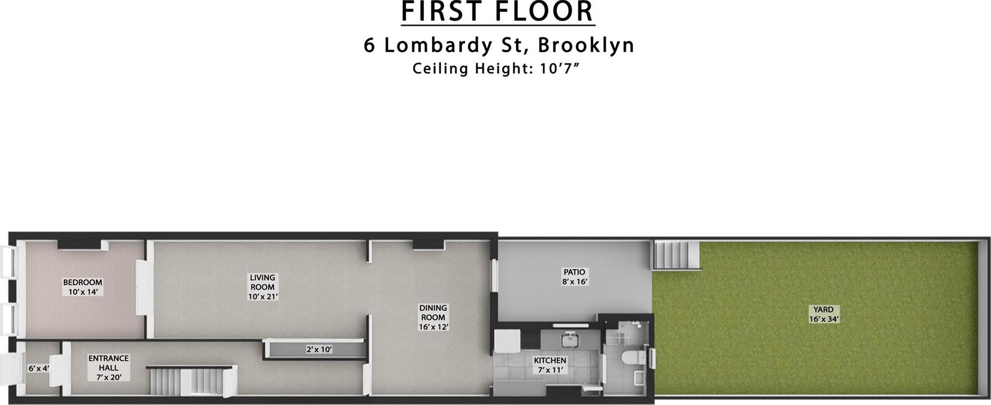 Single Family Lombardy  Brooklyn, NY 11222, MLS-850118-48