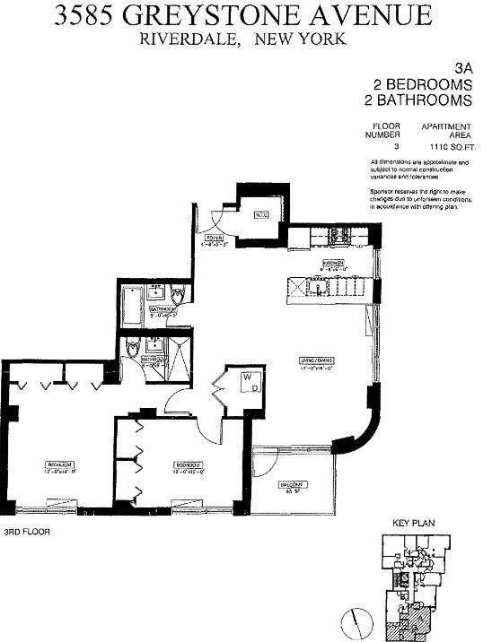 Apartment Greystone  Bronx, NY 10463, MLS-852479-17