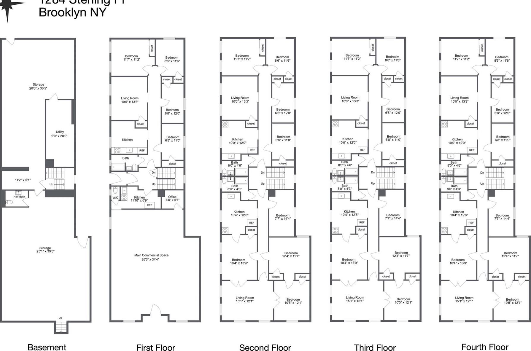 Single Family Sterling  Brooklyn, NY 11213, MLS-853681-12
