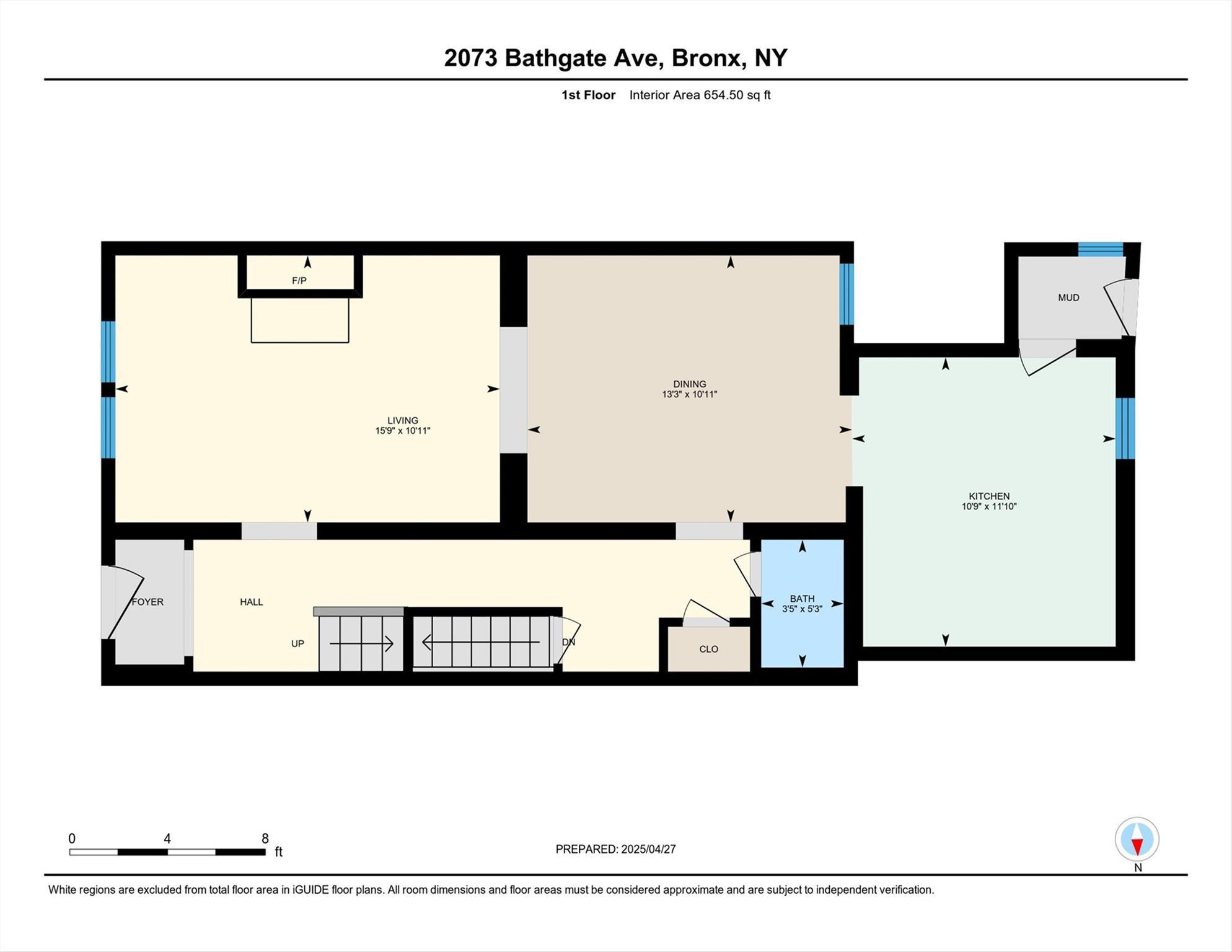 Single Family Bathgate  Bronx, NY 10457, MLS-854210-32
