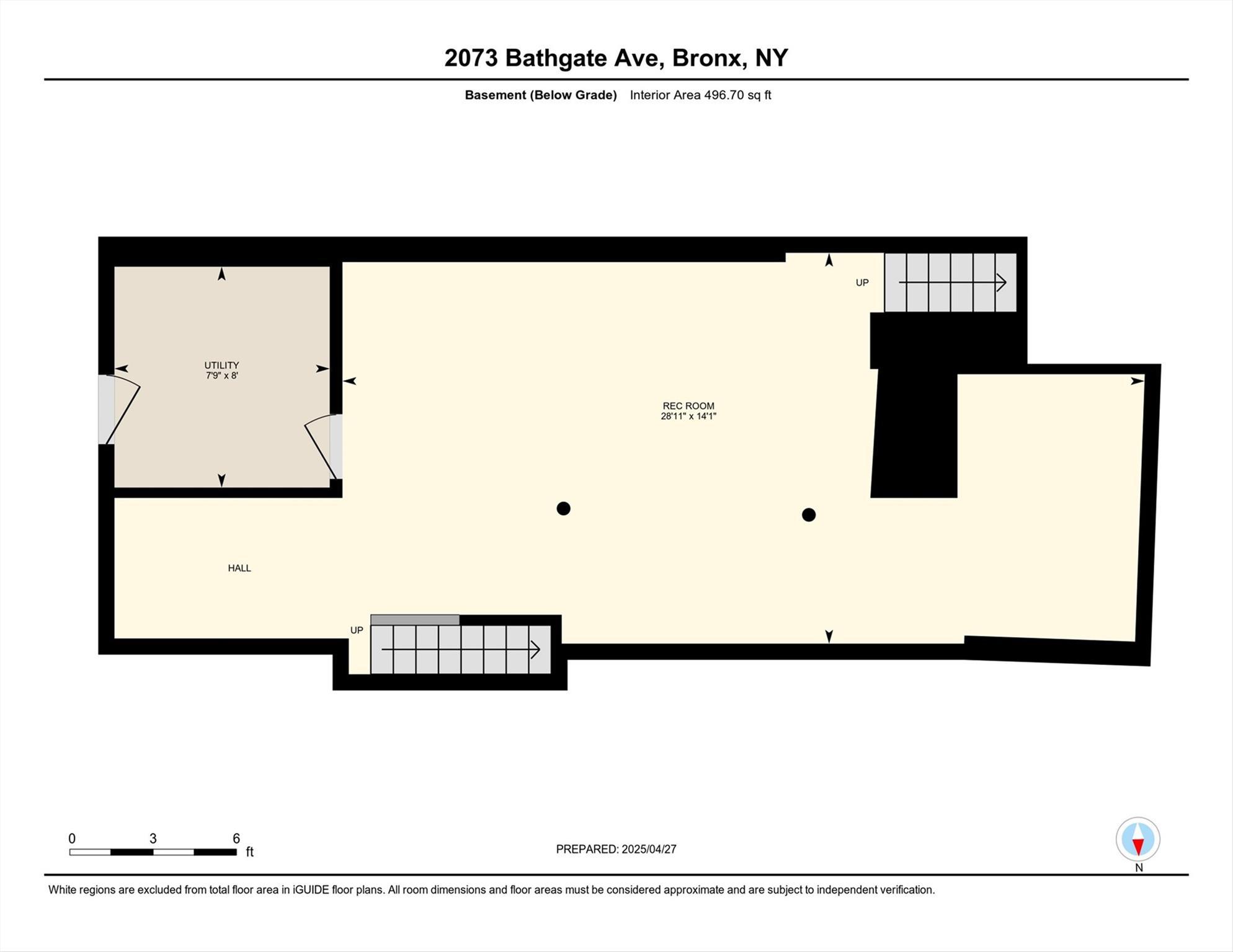 Single Family Bathgate  Bronx, NY 10457, MLS-854210-34