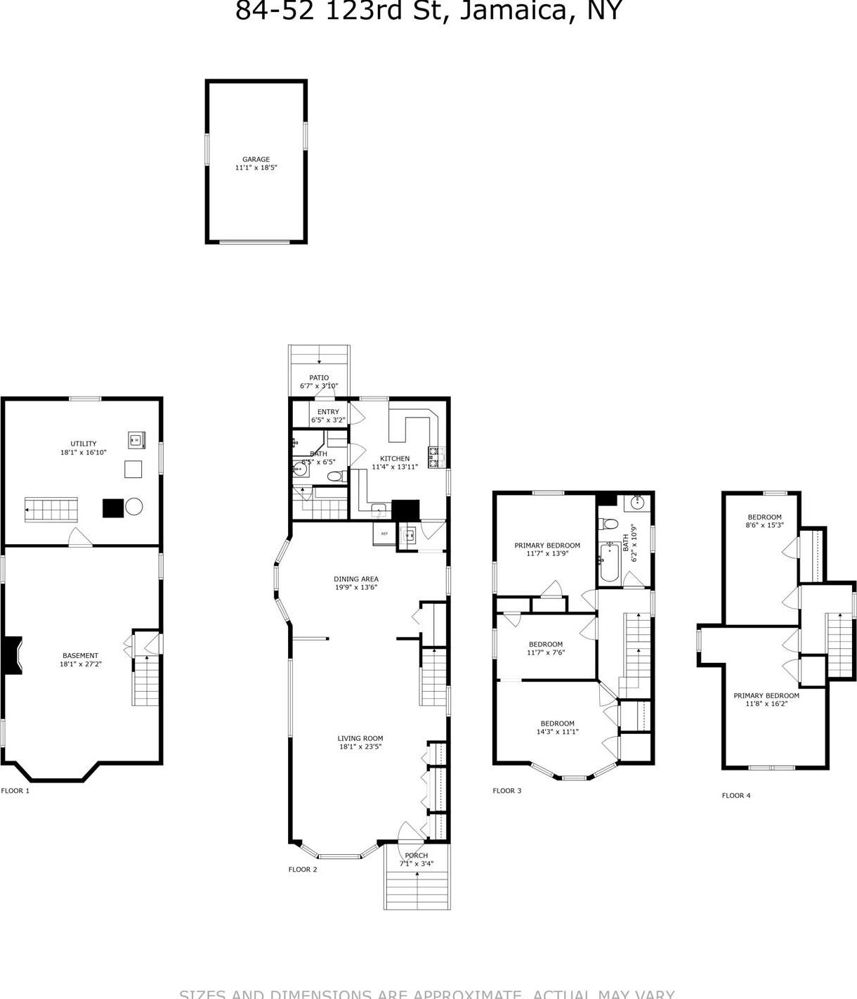 Single Family 123  Queens, NY 11415, MLS-857163-21