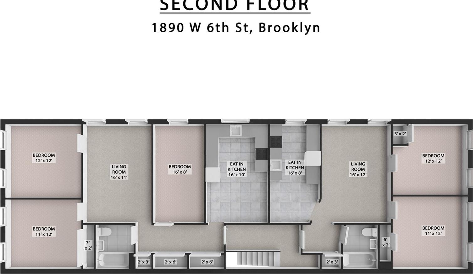 Commercial Sale 6th  Brooklyn, NY 11223, MLS-858279-37