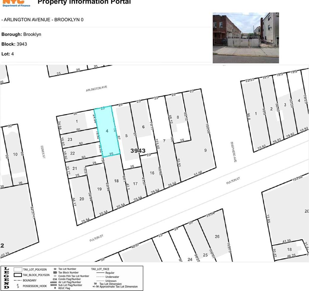 Land Fulton  Brooklyn, NY 11208, MLS-860261-6