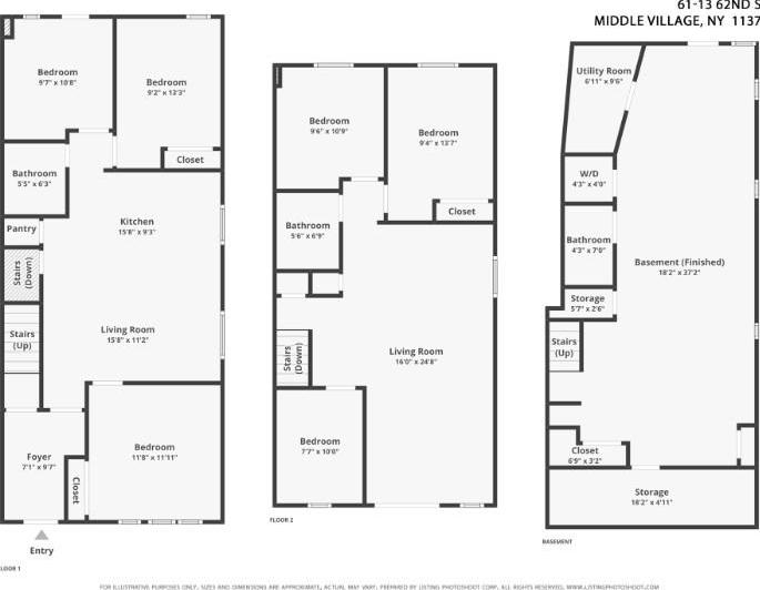 Single Family 62nd  Queens, NY 11379, MLS-863048-22