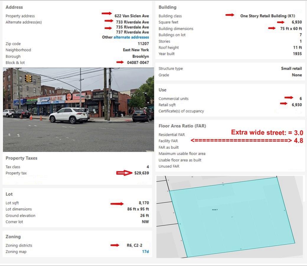 Commercial Sale Van Siclen  Brooklyn, NY 11207, MLS-863732-14