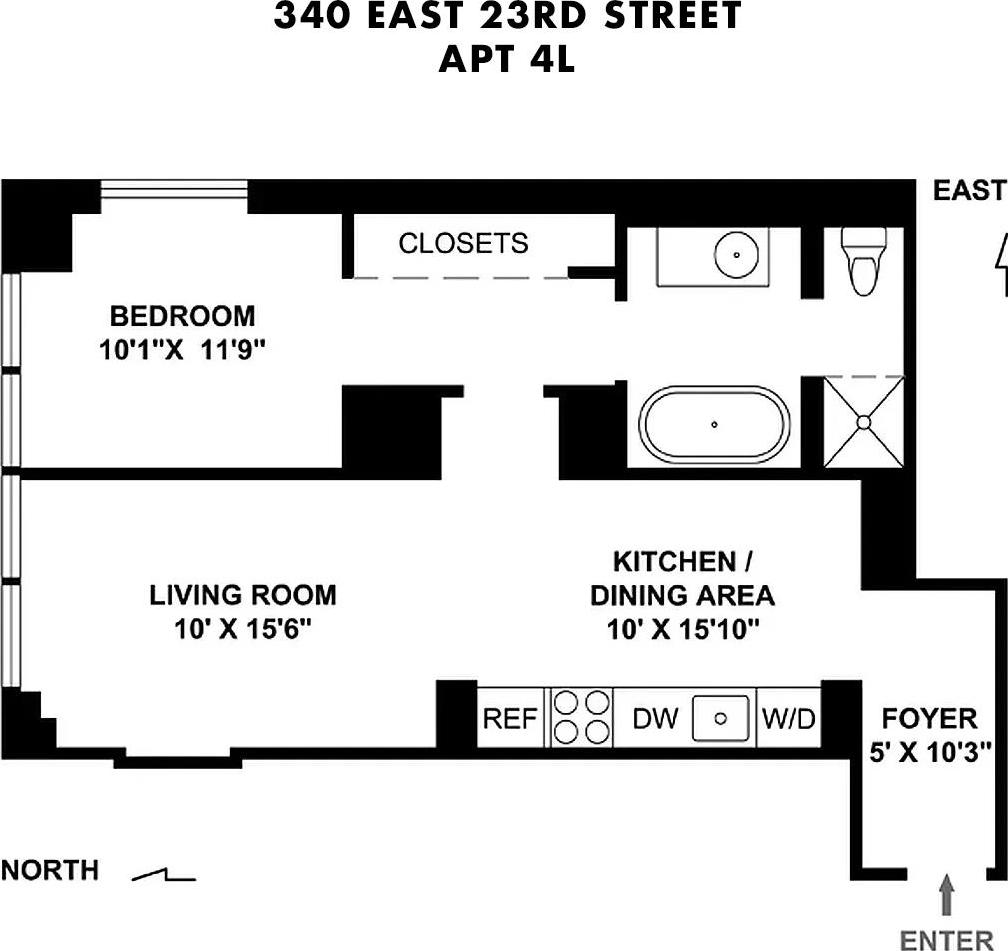 Condo 23rd  Manhattan, NY 10010, MLS-866416-12