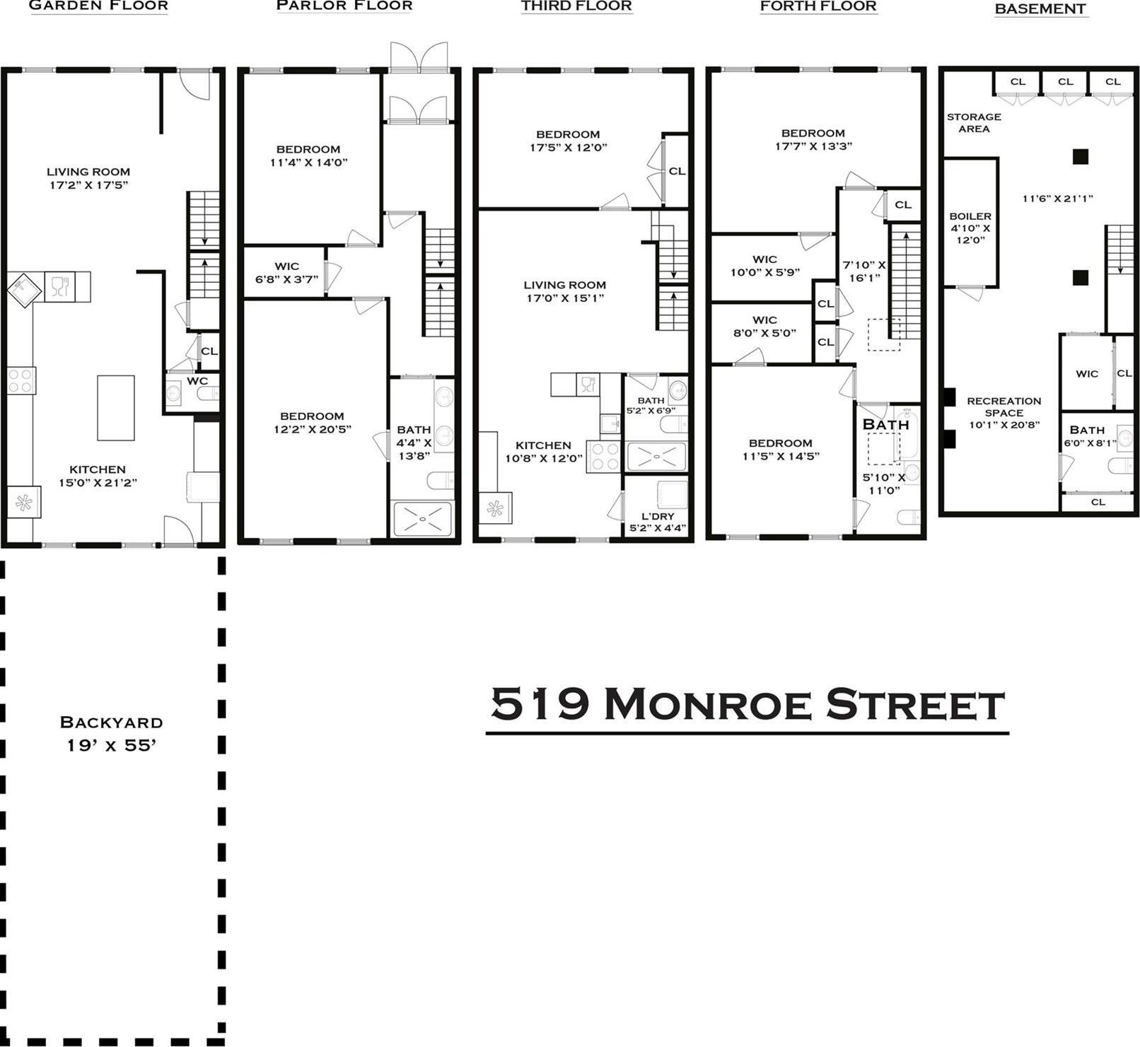 Single Family Monroe  Brooklyn, NY 11221, MLS-867710-50