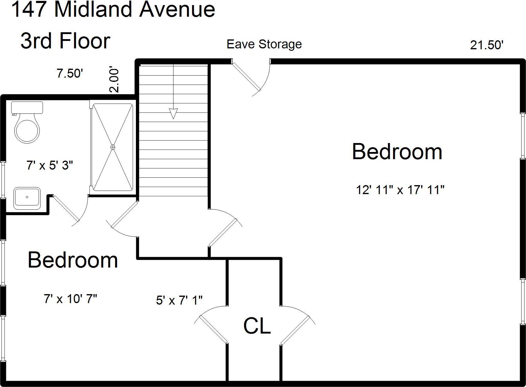 Single Family Midland  Westchester County, NY 10708, MLS-880661-24