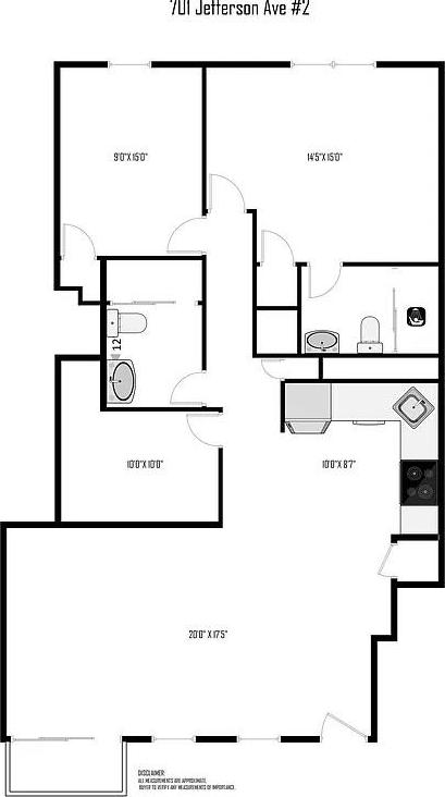 Apartment Jefferson  Brooklyn, NY 11221, MLS-888149-13
