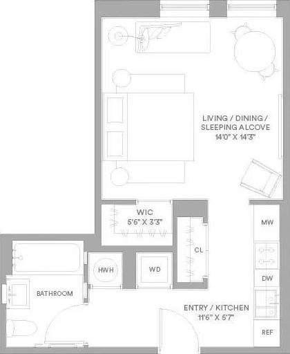 Condo Jackson  Queens, NY 11101, MLS-888565-10