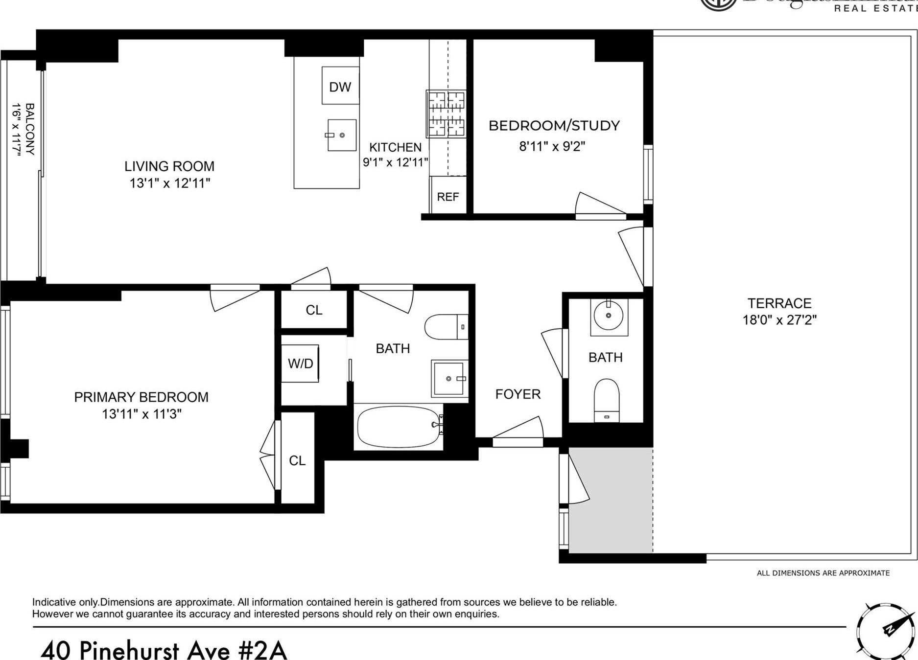 Condo Pinehurst  Manhattan, NY 10033, MLS-891091-21