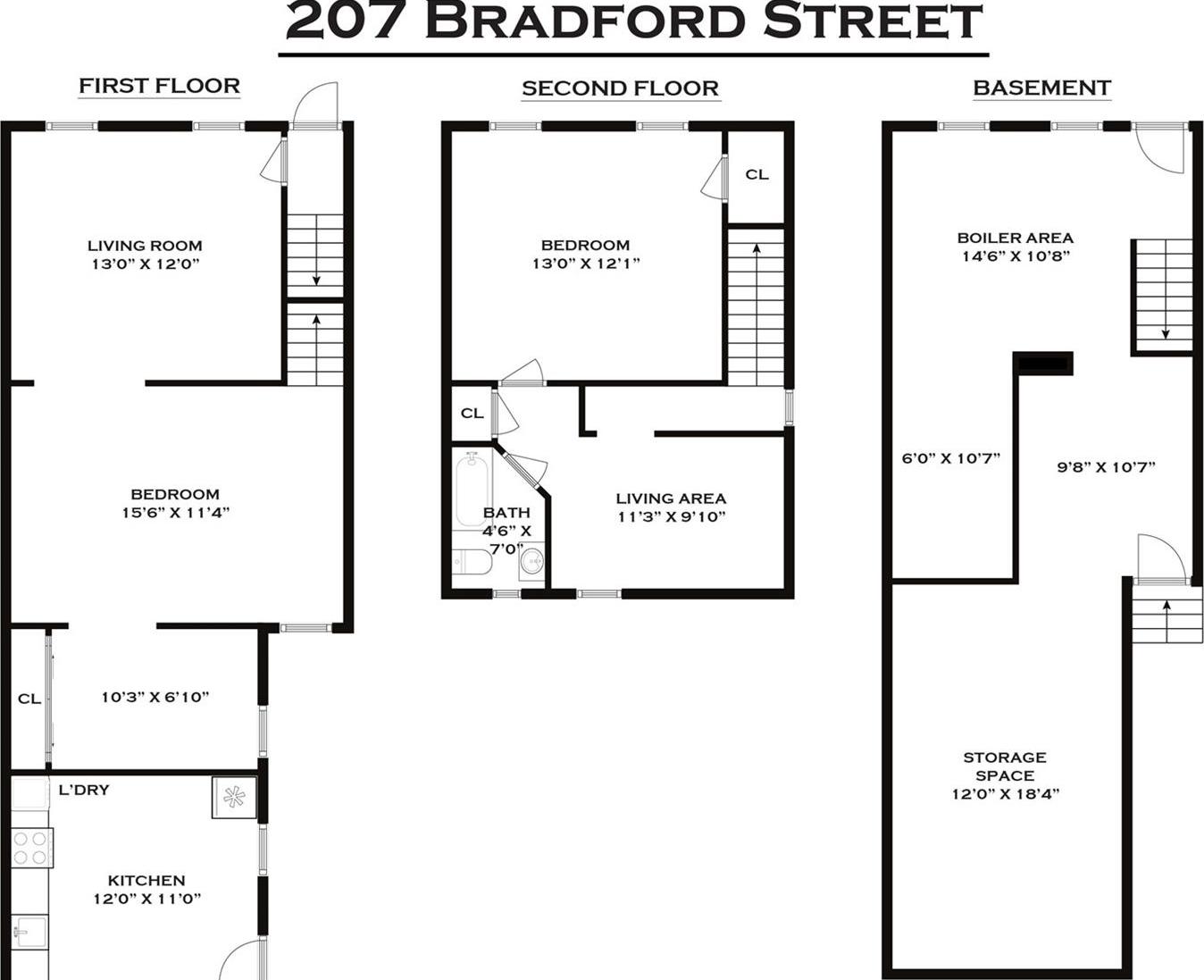 Single Family Bradford  Brooklyn, NY 11207, MLS-896102-6