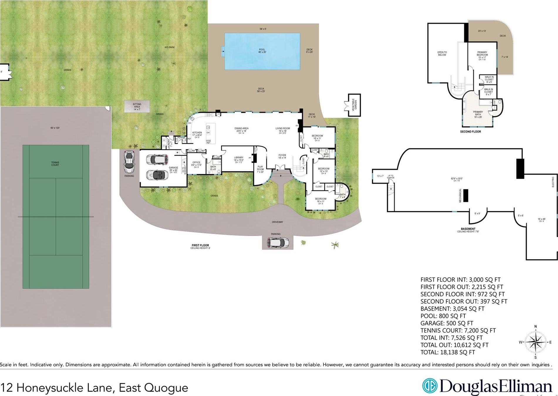 Single Family Honeysuckle  Suffolk County, NY 11942, MLS-897751-28