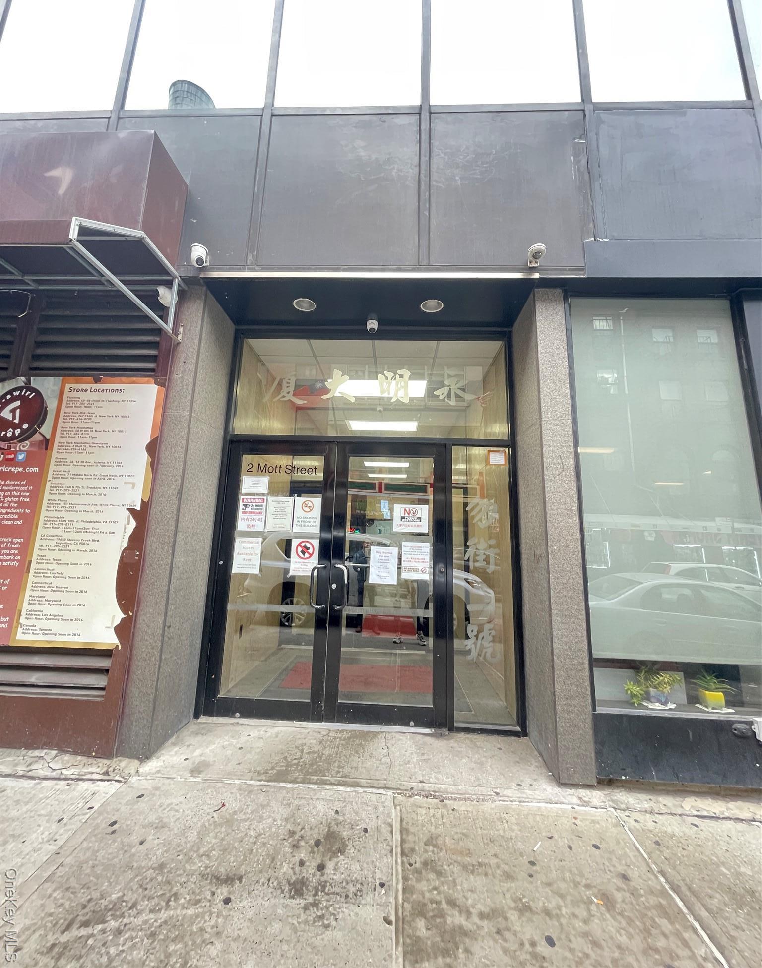 Commercial Lease Mott St  Manhattan, NY 10013, MLS-898933-2