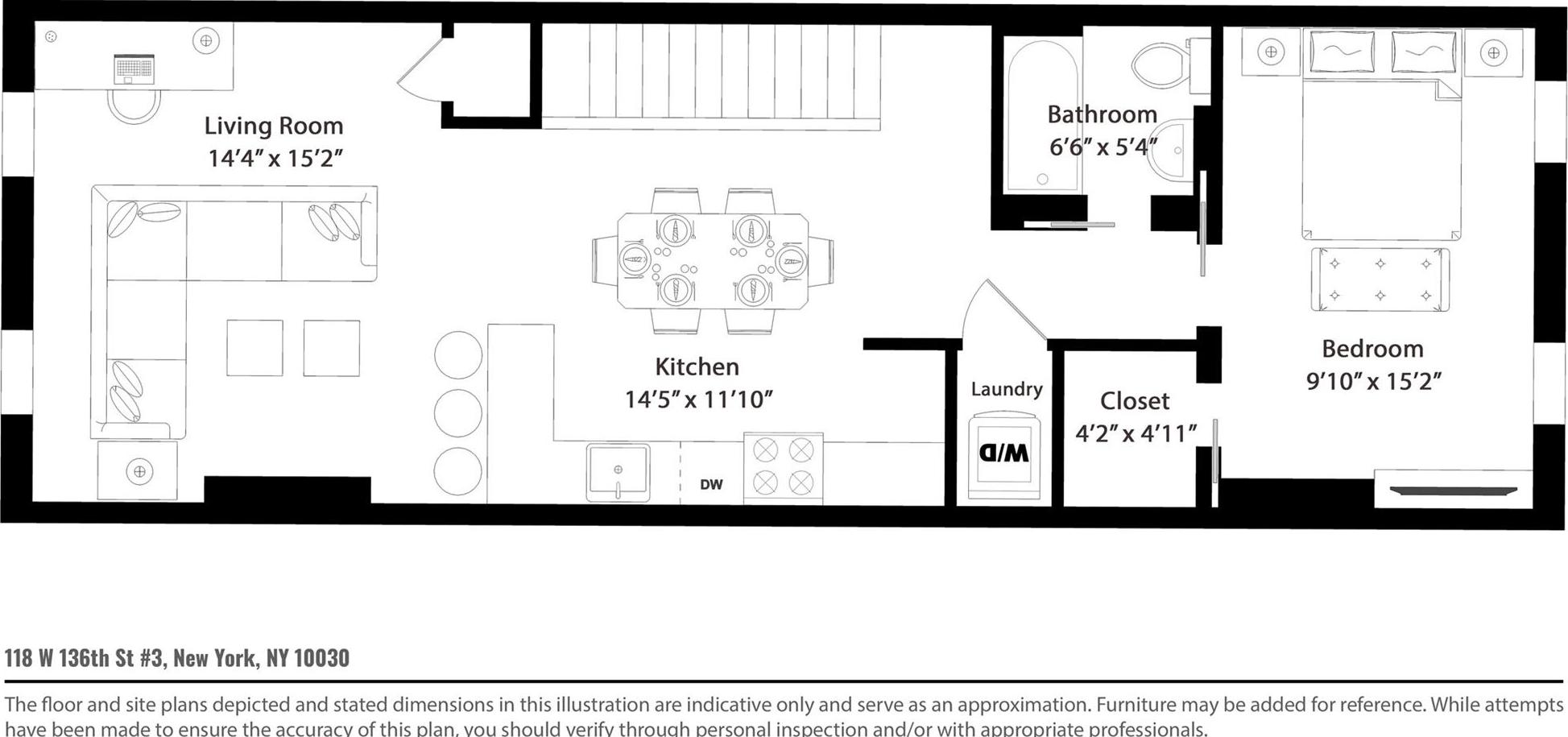 Apartment 136th  Manhattan, NY 10030, MLS-901990-19