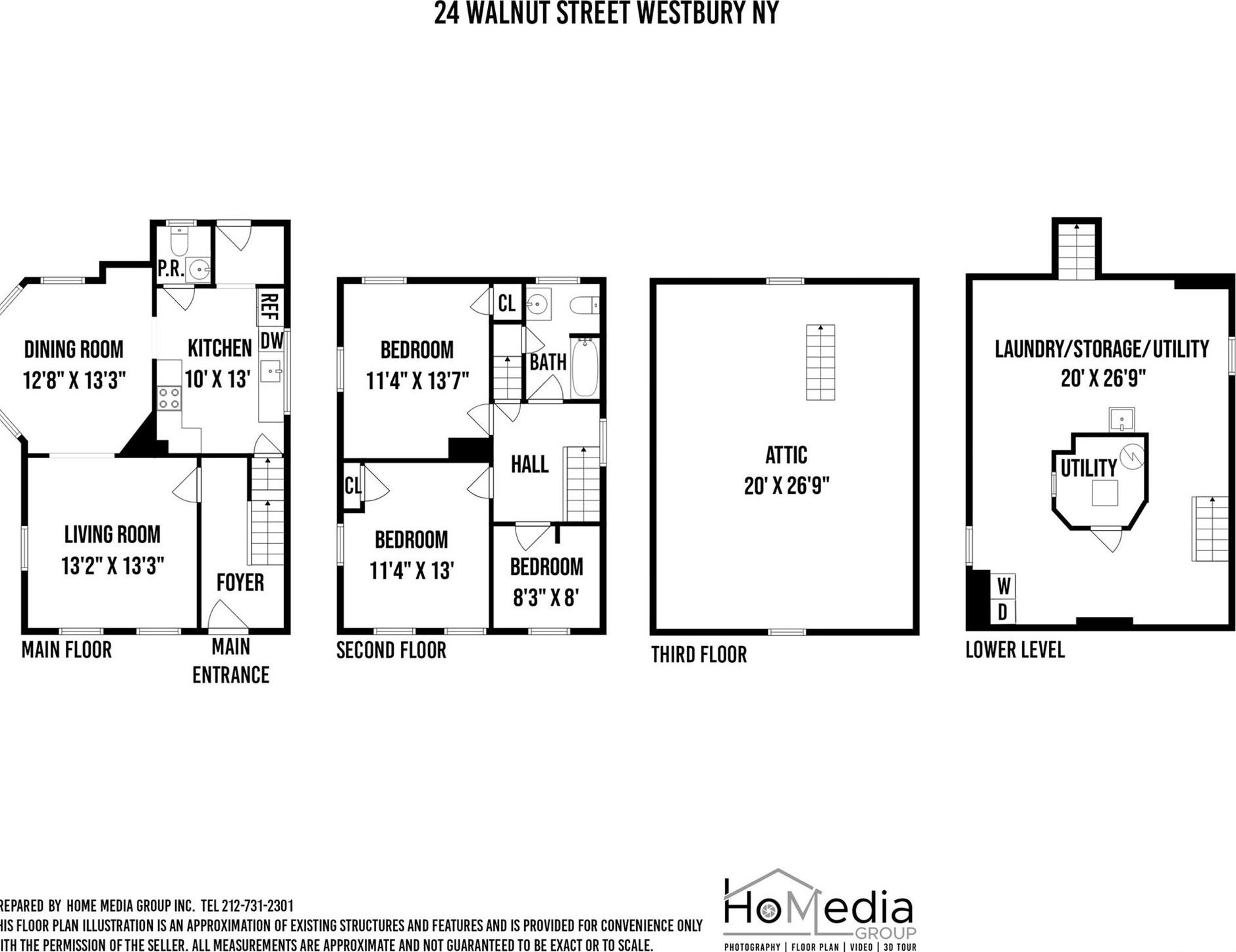 Single Family Walnut  Nassau County, NY 11590, MLS-906635-20