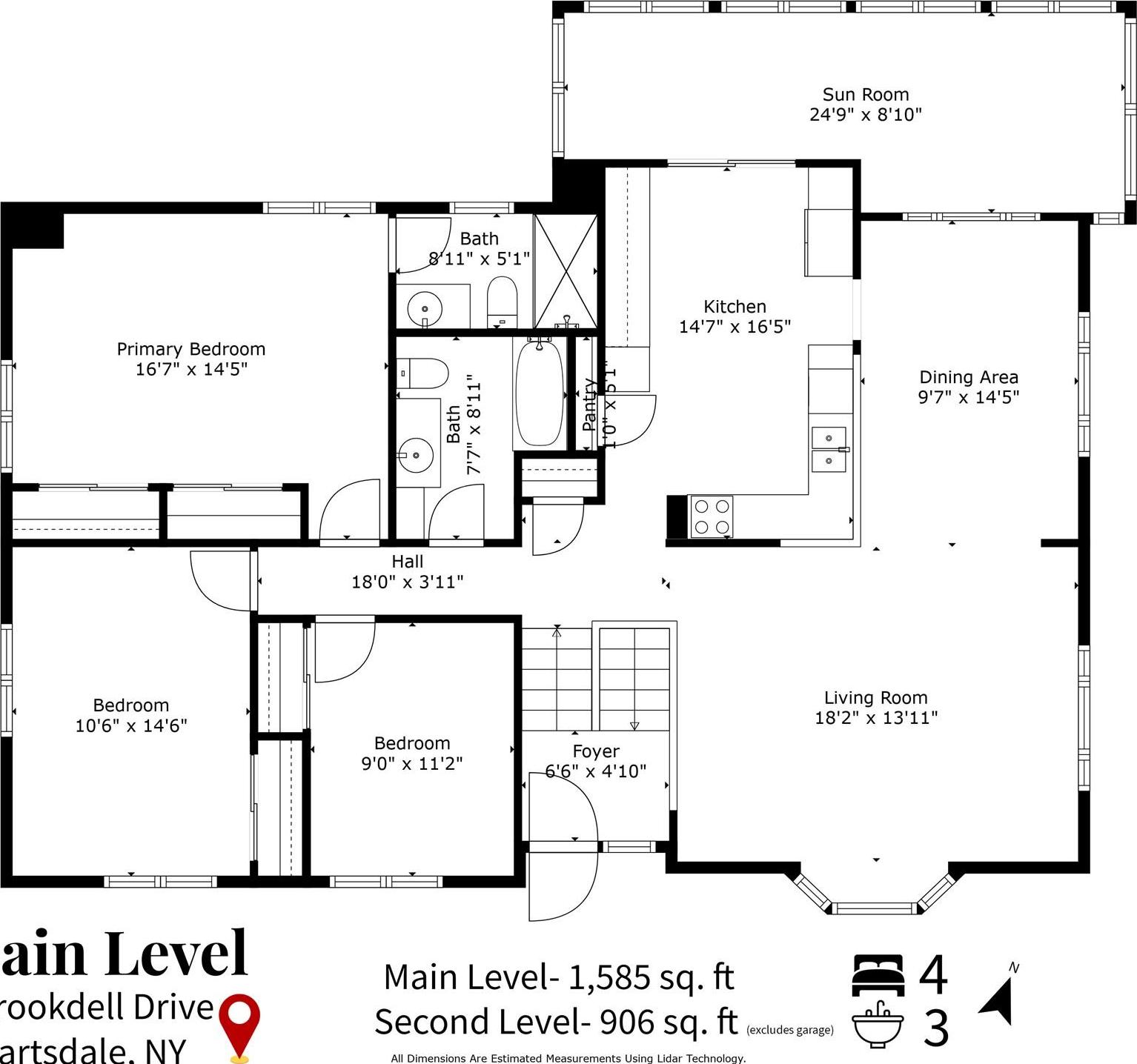 Single Family Brookdell  Westchester County, NY 10530, MLS-911842-7