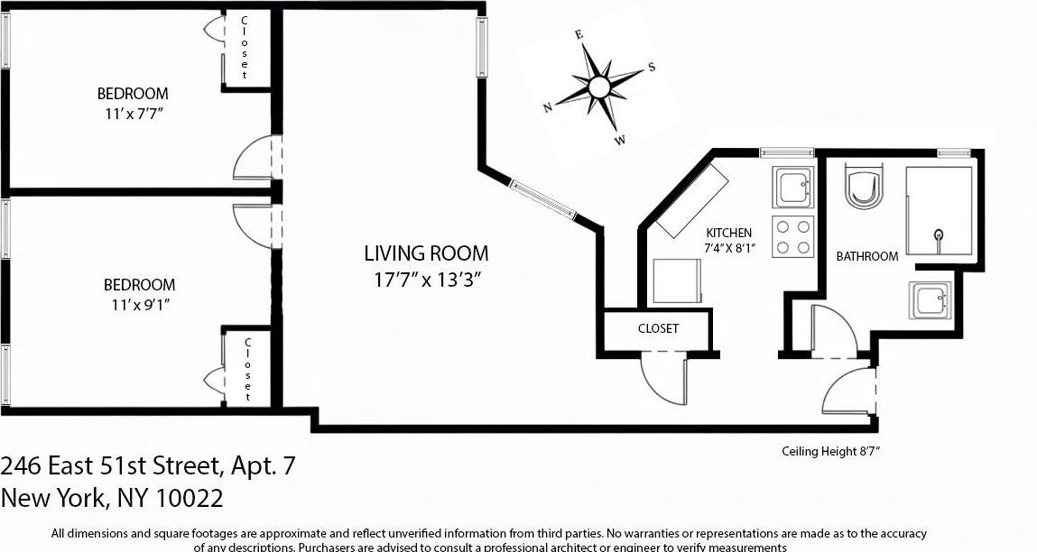 Condo E 51st Street  Manhattan, NY 10022, MLS-912614-10