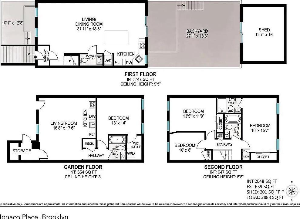 Single Family Monaco  Brooklyn, NY 11233, MLS-913465-12