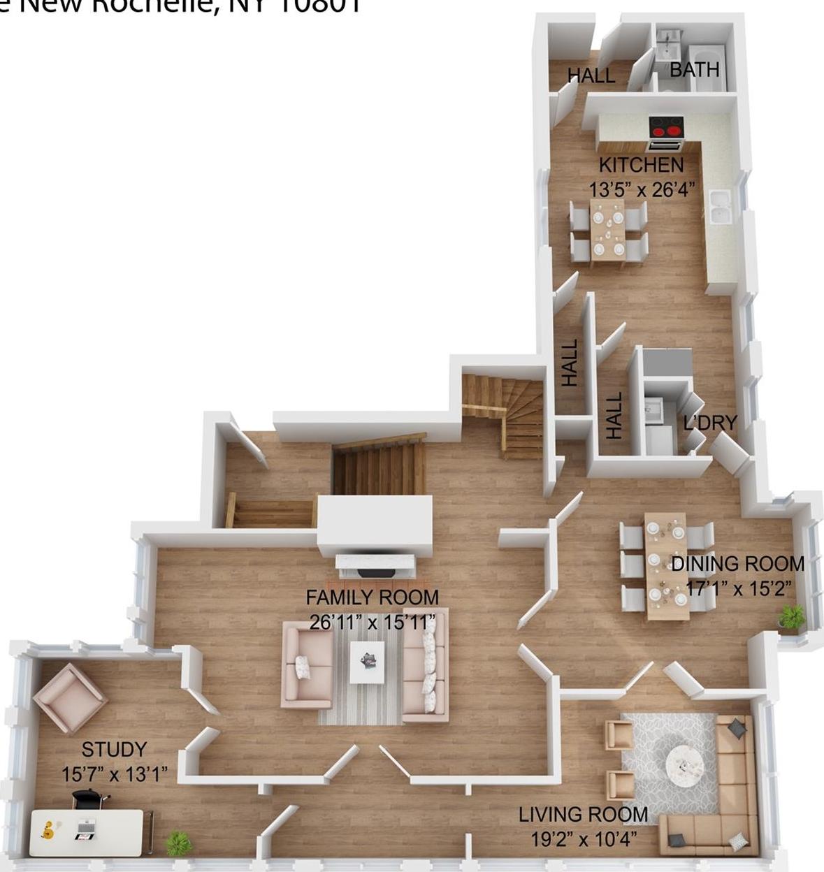 Single Family Hamilton  Westchester County, NY 10801, MLS-913927-24