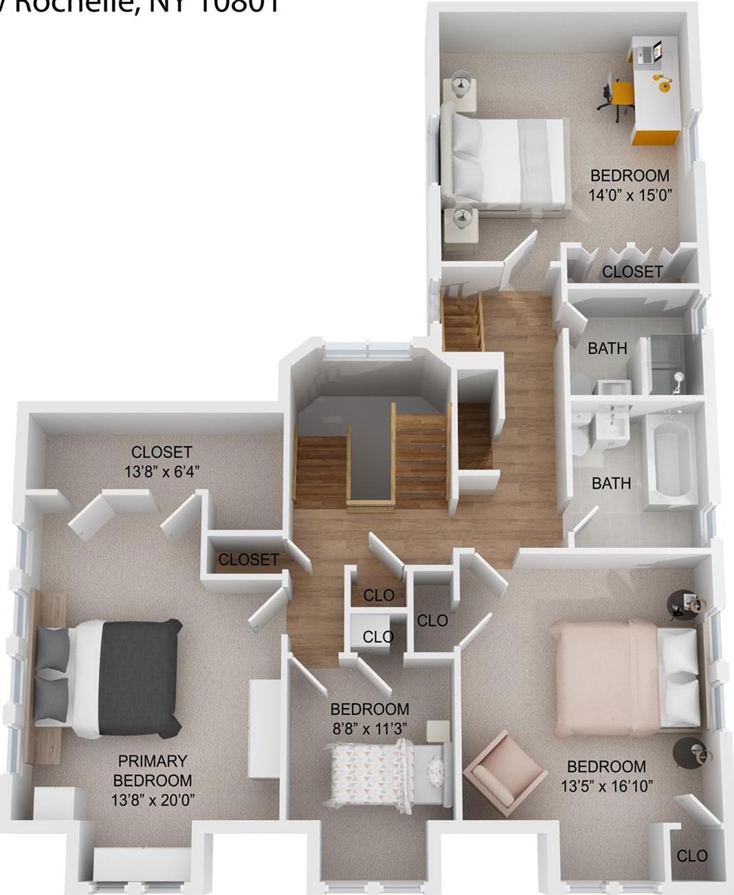 Single Family Hamilton  Westchester County, NY 10801, MLS-913927-25