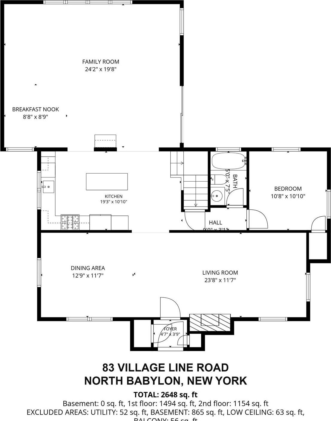 Single Family Village Line Road  Suffolk County, NY 11702, MLS-919627-45