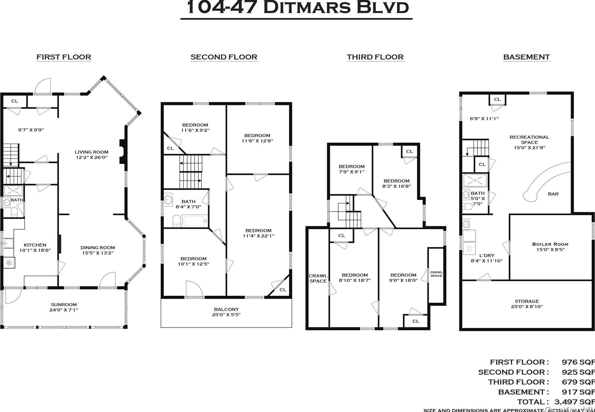 Single Family Ditmars  Queens, NY 11369, MLS-921512-39