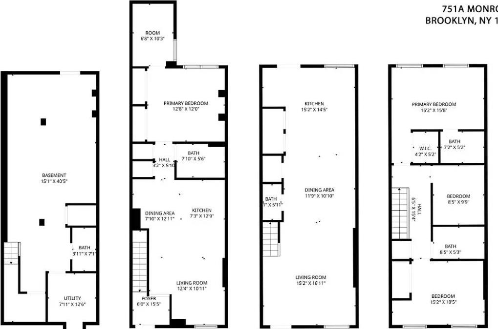 Single Family Monroe  Brooklyn, NY 11221, MLS-928286-20