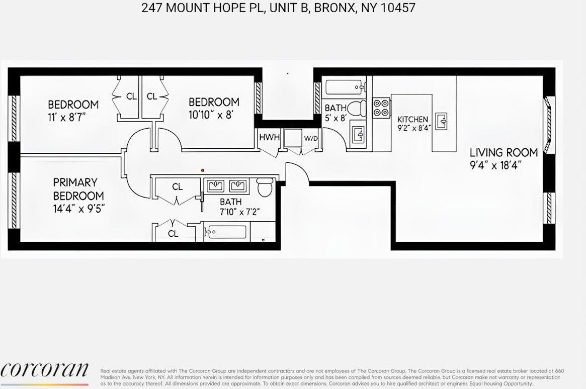 Condo Mount Hope  Bronx, NY 10457, MLS-929202-13