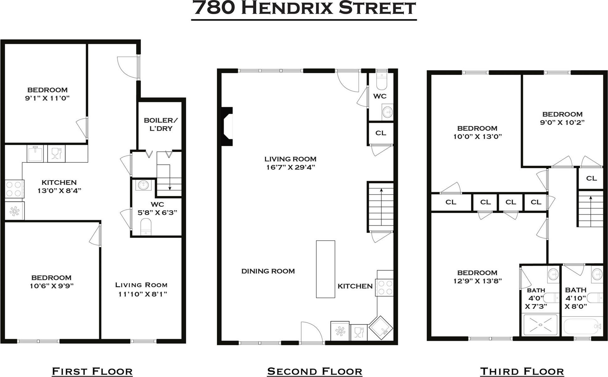 Single Family Hendrix  Brooklyn, NY 11207, MLS-929528-30