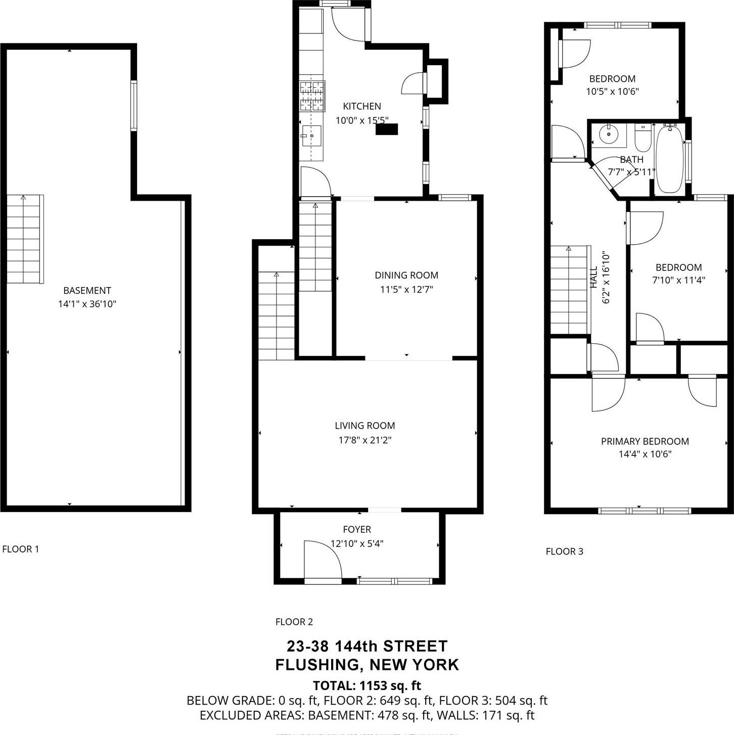 Single Family 144th  Queens, NY 11357, MLS-931335-36