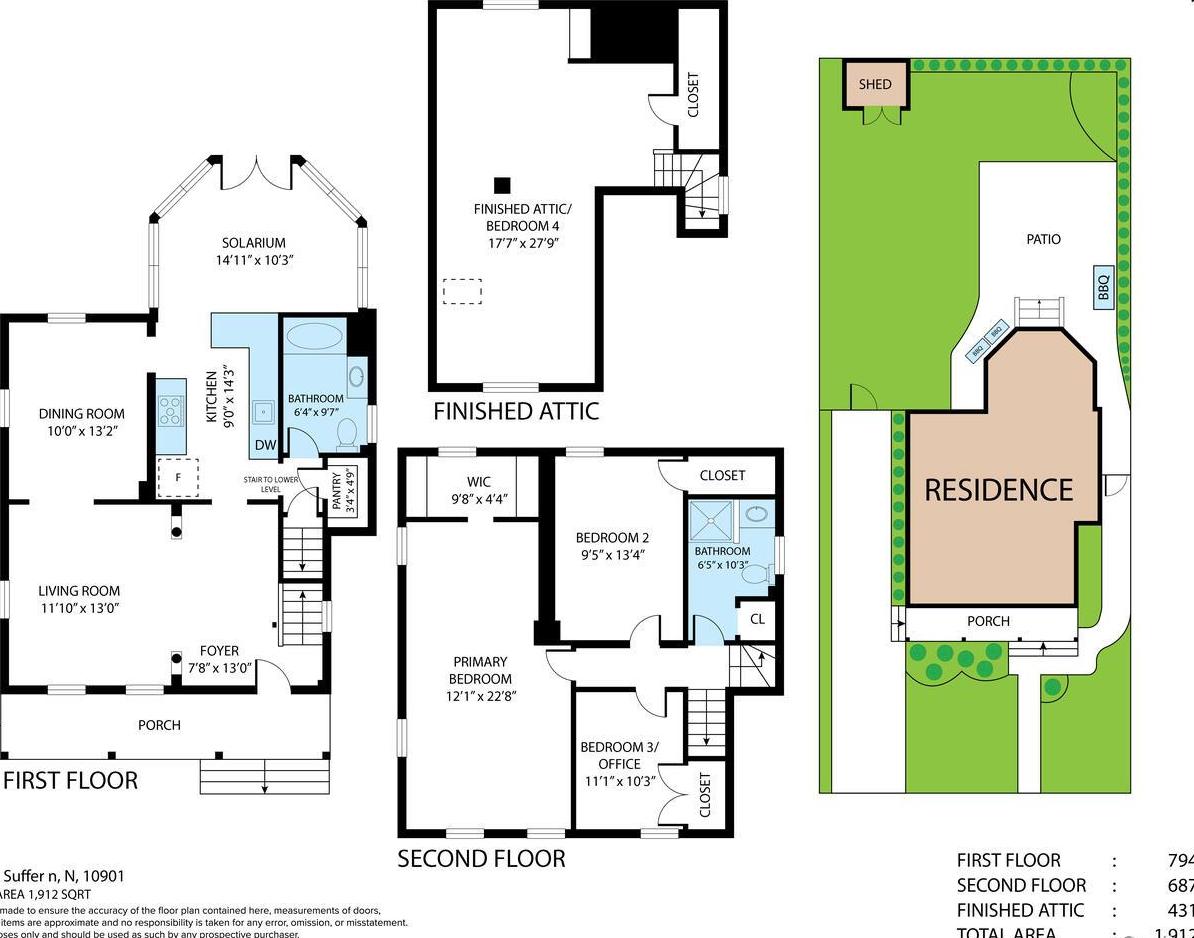 Single Family Maple  Rockland County, NY 10901, MLS-932994-34