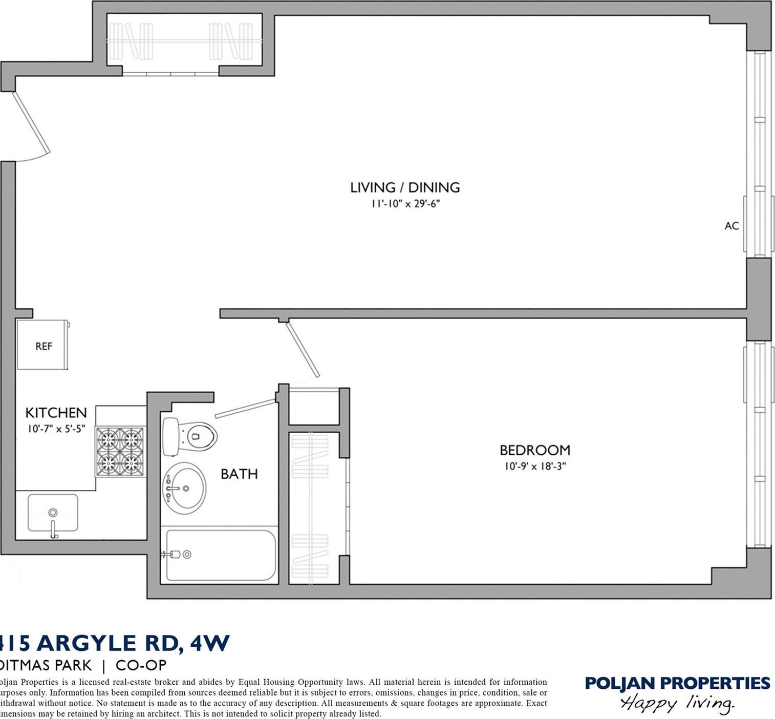 Coop Argyle  Brooklyn, NY 11218, MLS-933824-16