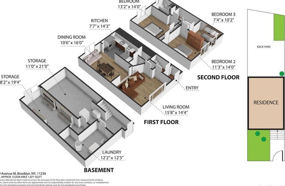 Single Family Avenue M Brooklyn, NY 11234, MLS-936102-16