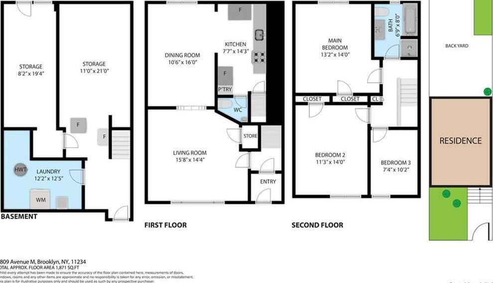 Single Family Avenue M  Brooklyn, NY 11234, MLS-936102-17