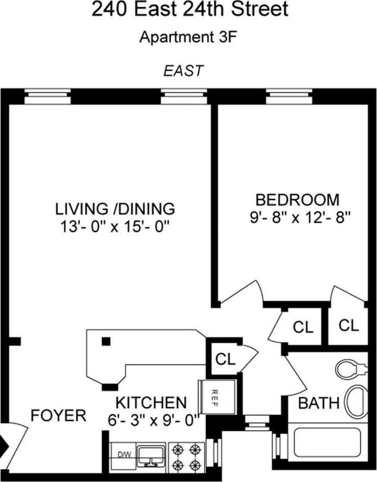 Apartment 24th  Manhattan, NY 10010, MLS-941934-9