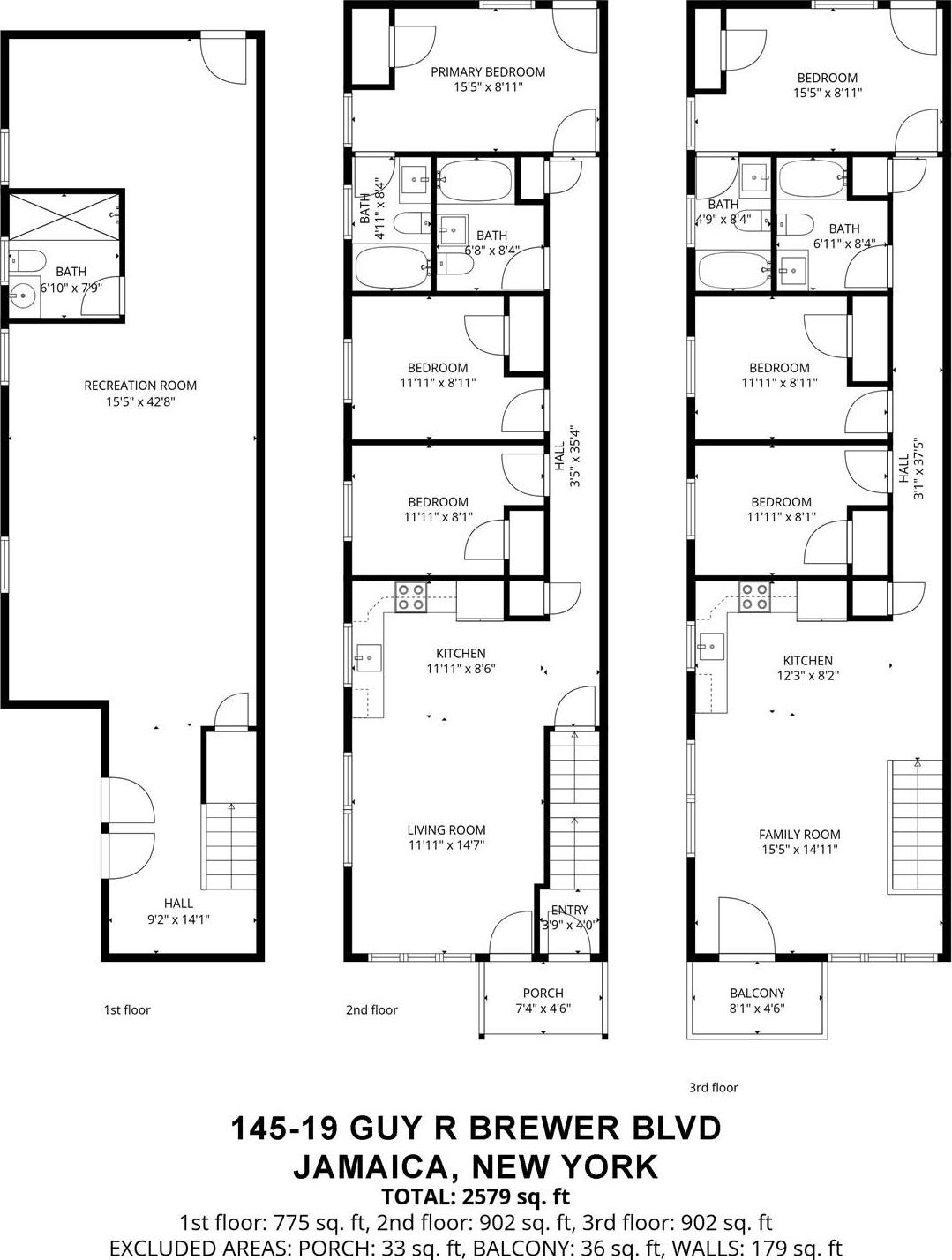 Single Family Guy R Brewer  Queens, NY 11434, MLS-952550-29