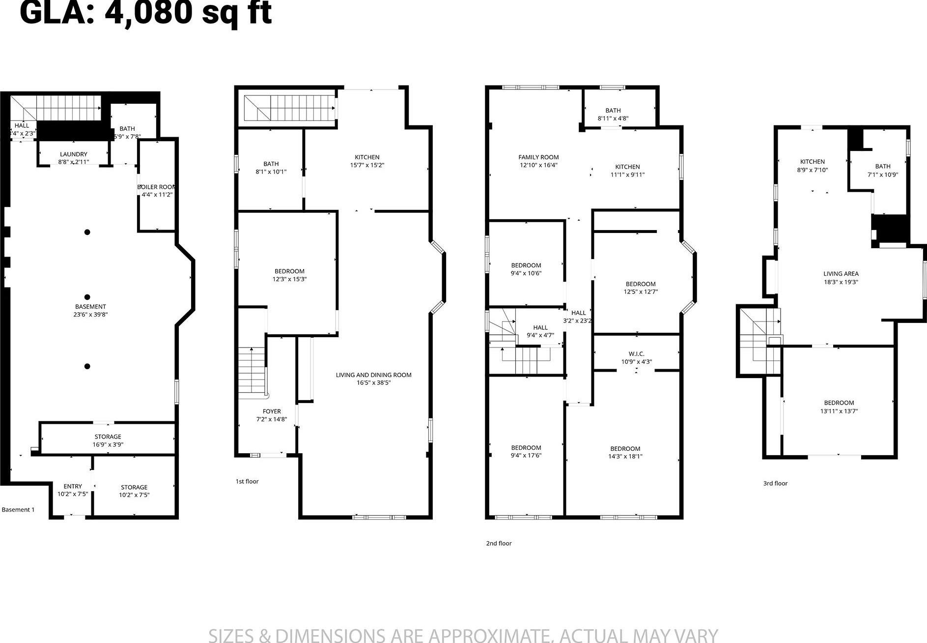 Single Family Ditmas  Brooklyn, NY 11218, MLS-957986-46