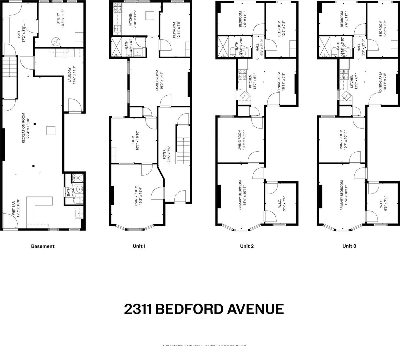 Single Family Bedford  Brooklyn, NY 11226, MLS-959260-10