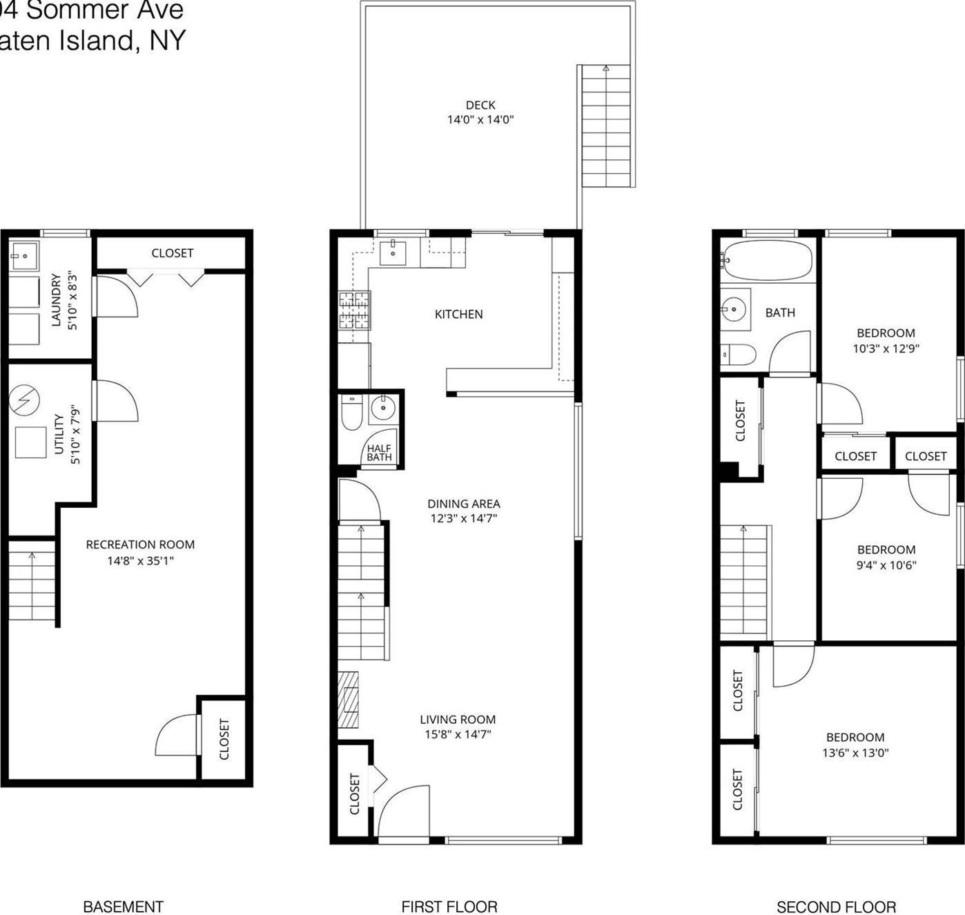 Single Family Sommer  Staten Island, NY 10314, MLS-964832-14