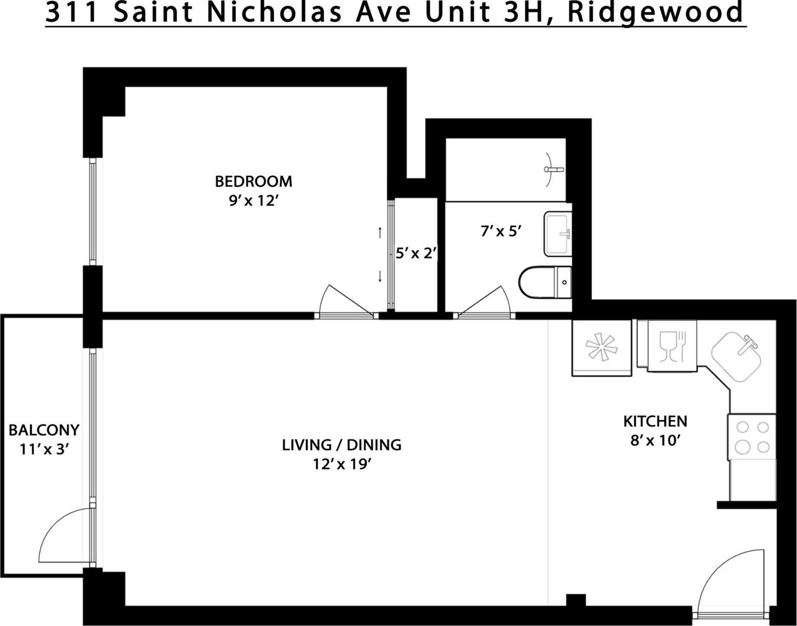 Condo Saint Nicholas  Queens, NY 11385, MLS-965175-17