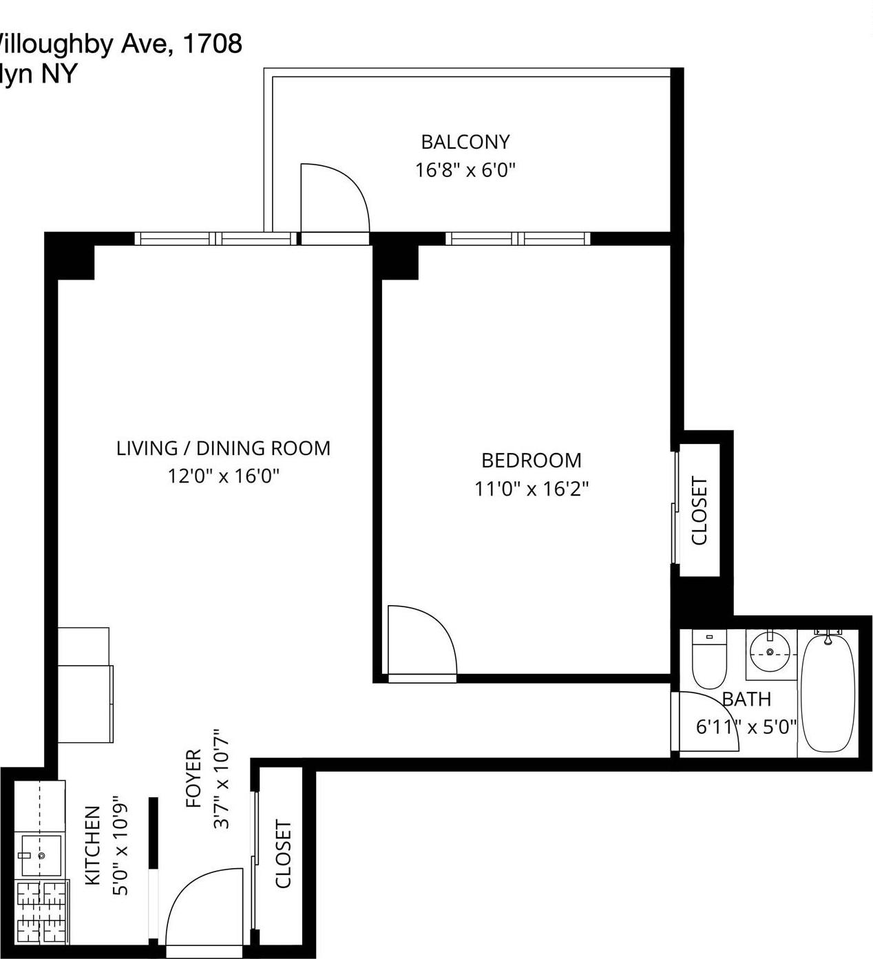 Coop Willoughby  Brooklyn, NY 11205, MLS-966897-12