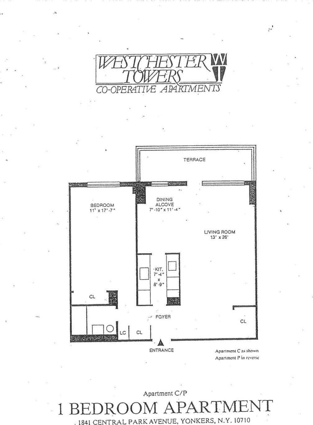 Coop Central Park Avenue  Westchester County, NY 10710, MLS-968894-20