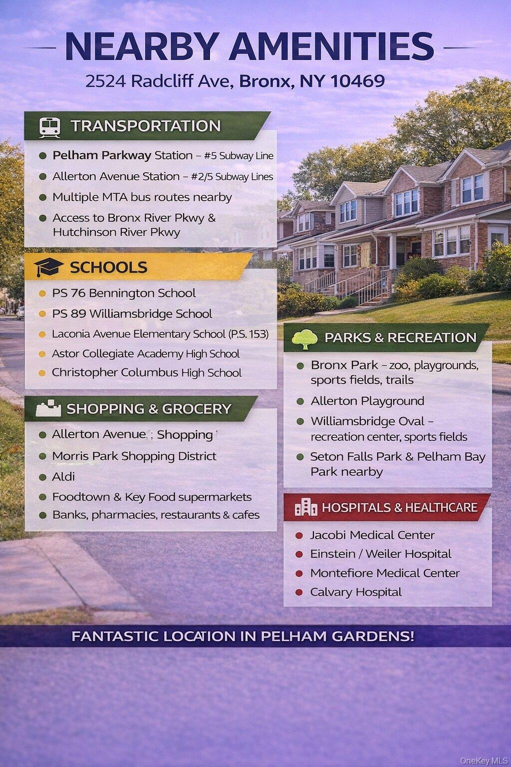 Single Family Radcliff  Bronx, NY 10469, MLS-971528-17