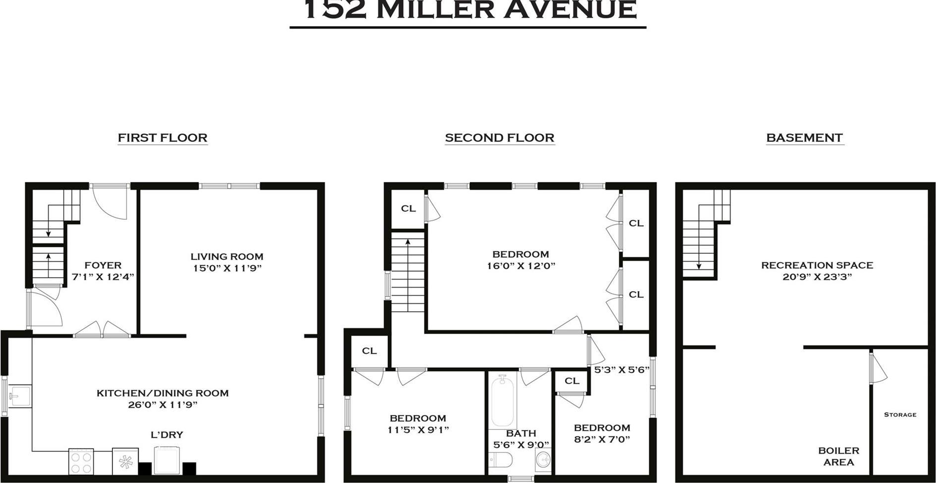 Single Family Miller  Brooklyn, NY 11207, MLS-972539-14